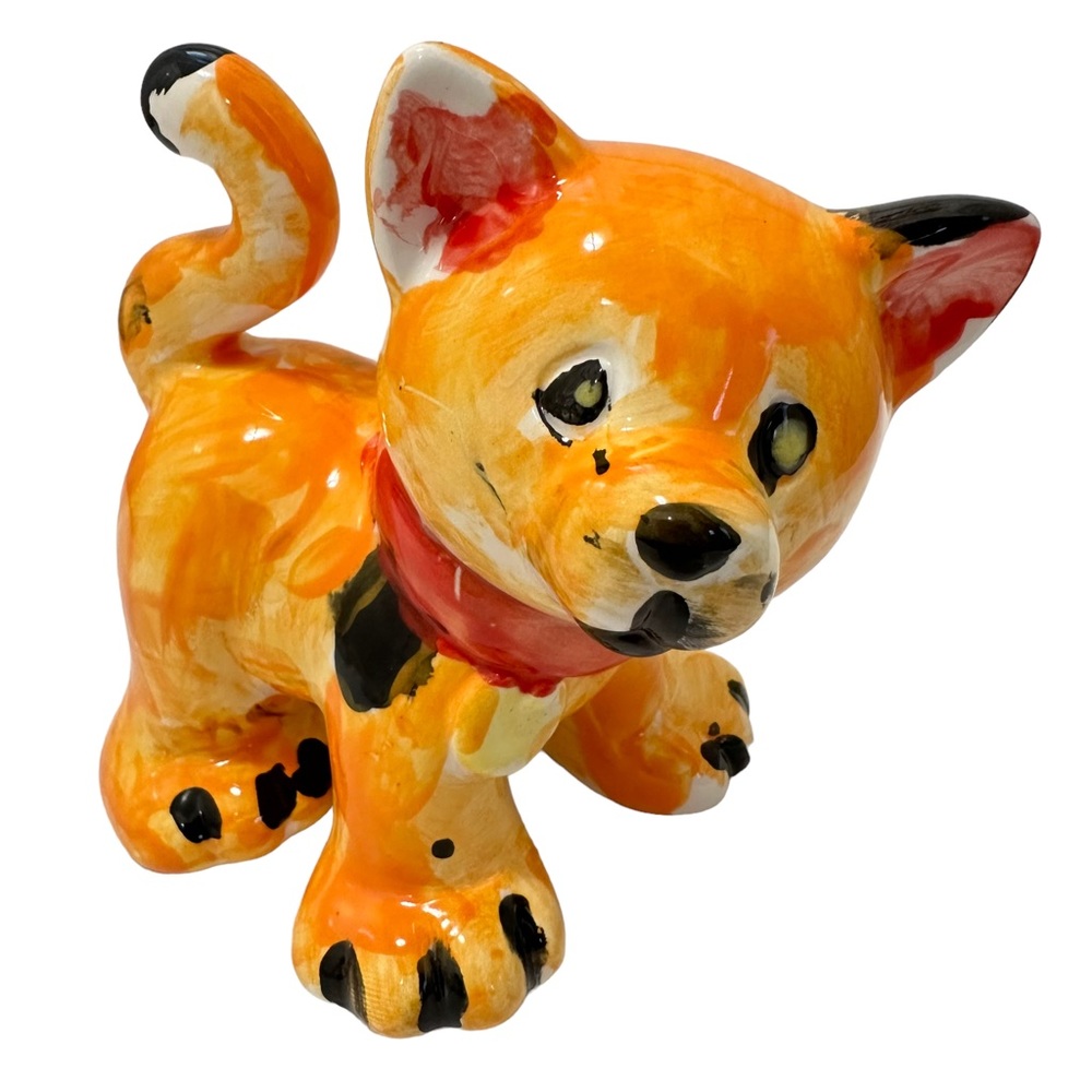 Hand Crafted Ceramic Cat Bank